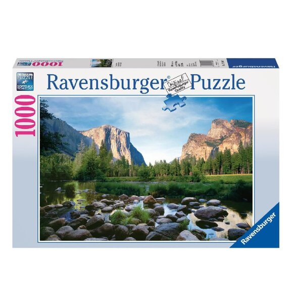 New sealed Ravensburger 1000pcs Adult Puzzle-Yosemite Valley California - Picture 1 of 14